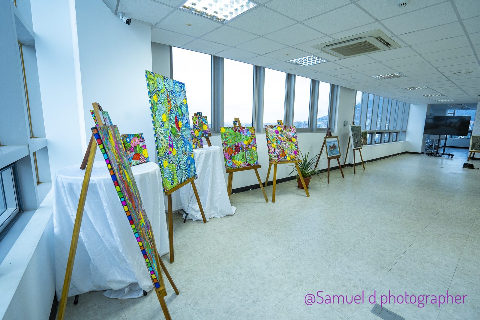 Art exhibition hosted at the Business Center
