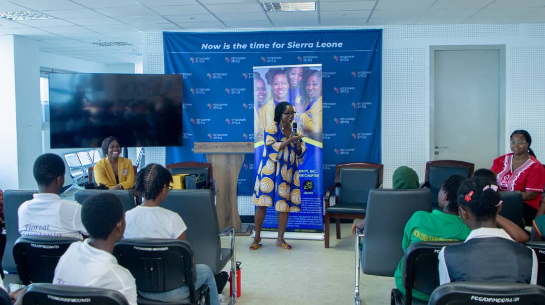 Guest speaker addressing attendees