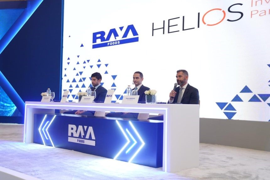 Egypt’s Raya Foods Secures $40 Million Investment from Helios Investment Partners